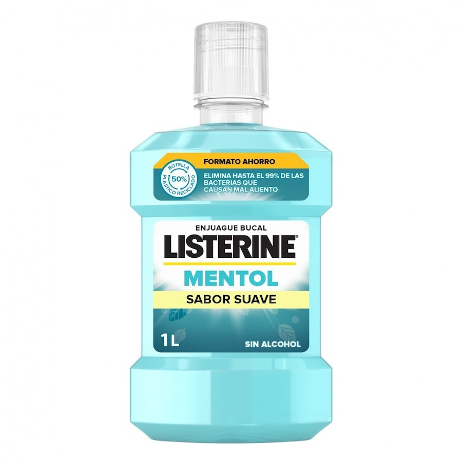 Listerine Antiseptico Bucal Listerine Menta Fresca Płyn do płukania ust i woda 1000 ml