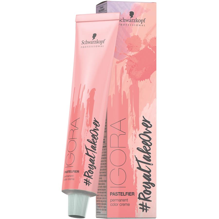 Schwarzkopf Professional #RoyalTakeOver Krem do trwałej koloryzacji Pastelfier Tonery do włosów 60 ml Damski