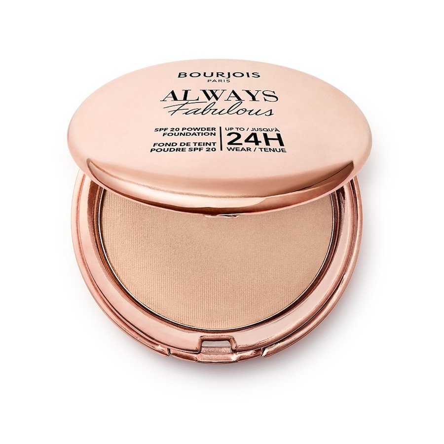 Bourjois Bourjois Always Fabulous ultralekki puder kryjący z filtrem SPF20 nr 100 Rose Ivory, 7g Pudry