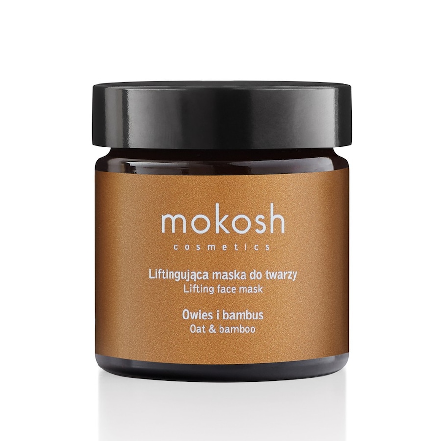 Mokosh Liftingująca maska do twarzy „Owies i bambus” Kremy przeciwzmarszczkowe 60 ml