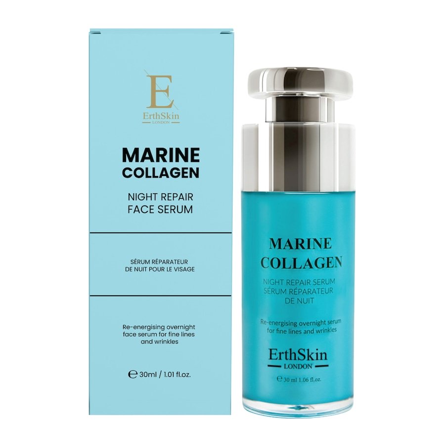 ErthSkin London Serum na noc z kolagenem morskim Kolagen do twarzy 30 ml Damski