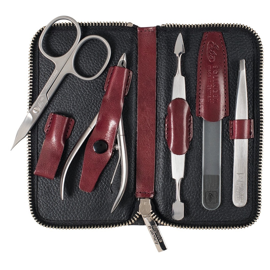 ERBE Zestaw do manicure seria etui na zamek Mon Cherie 5 szt. Kuferki do makijażu 1 ct 1 szt.