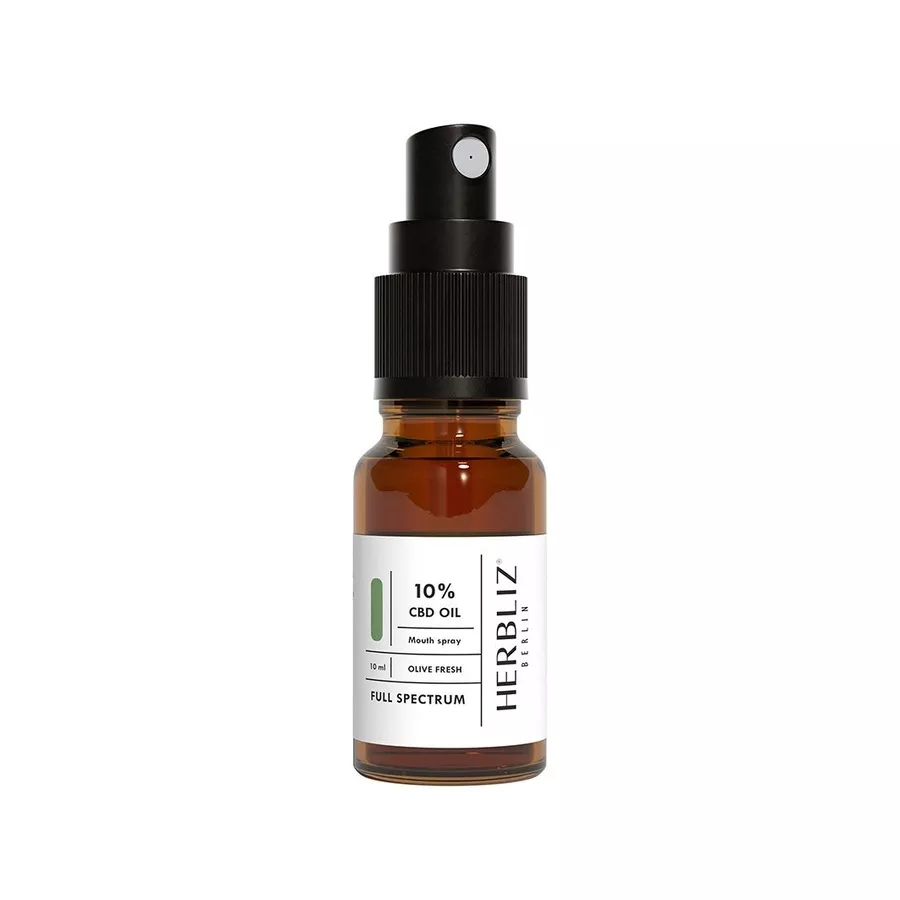 HERBLIZ Olej CBD Olive Fresh 5% Witaminy i substancje witalne 10 ml
