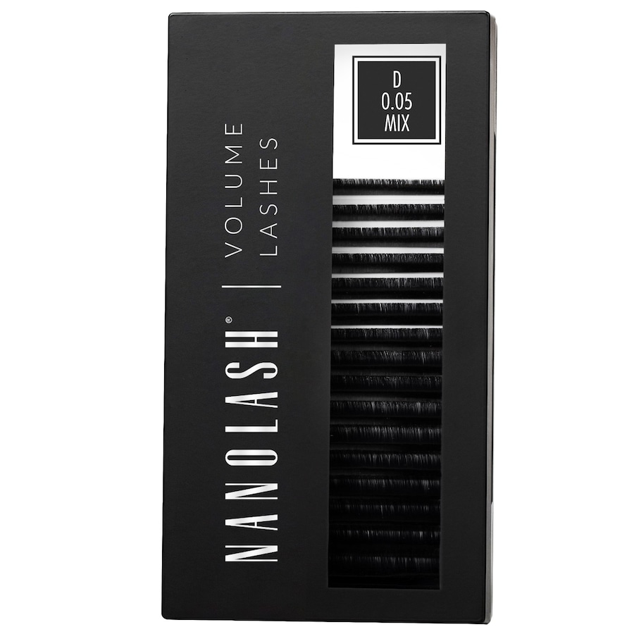 Nanolash Sztuczne rzęsy do przedłużania metodą objętościową 1 ct 0.05 D 6-13mm