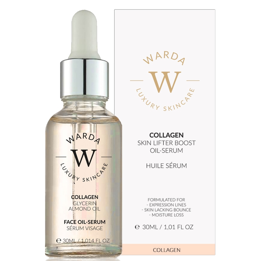 WARDA LUXURY SKINCARE Olej kolagenowy Serum z kwasem hialuronowym 30 ml Damski