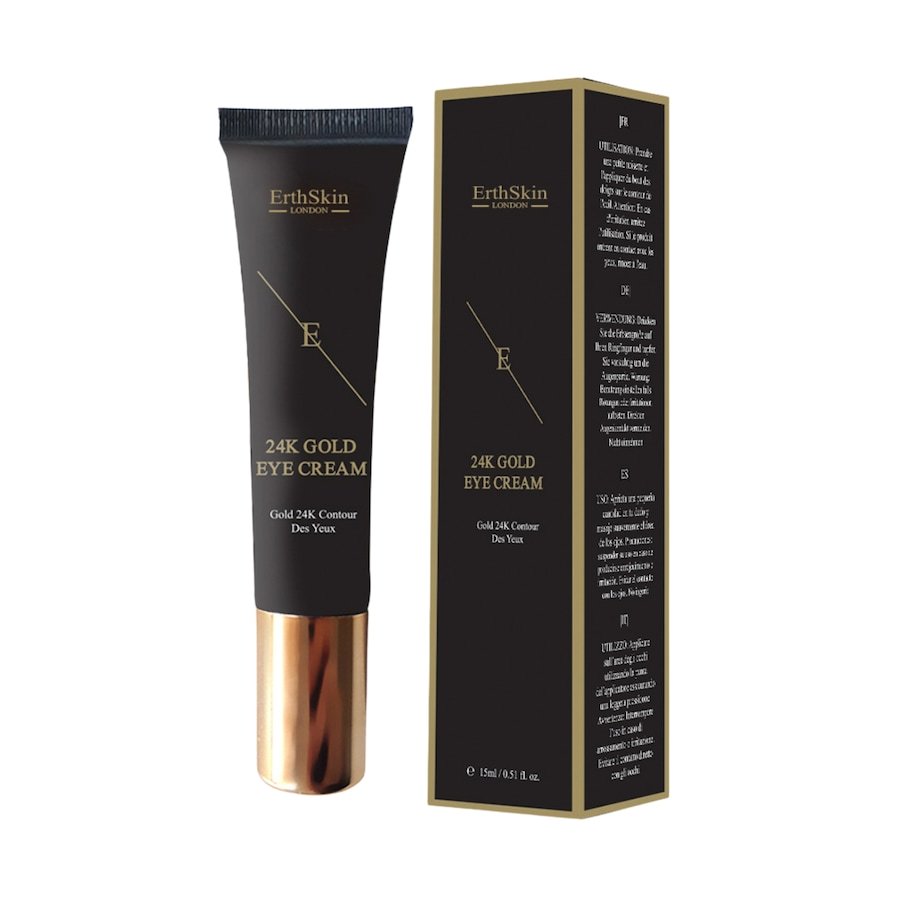 ErthSkin London Krem pod oczy 24-karatowe złoto Kremy pod oczy 15 ml Damski
