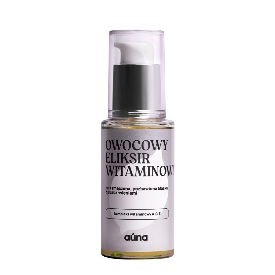 Auna Owocowy eliksir witaminowy na przebarwienia Kremy do twarzy 30 ml Damski