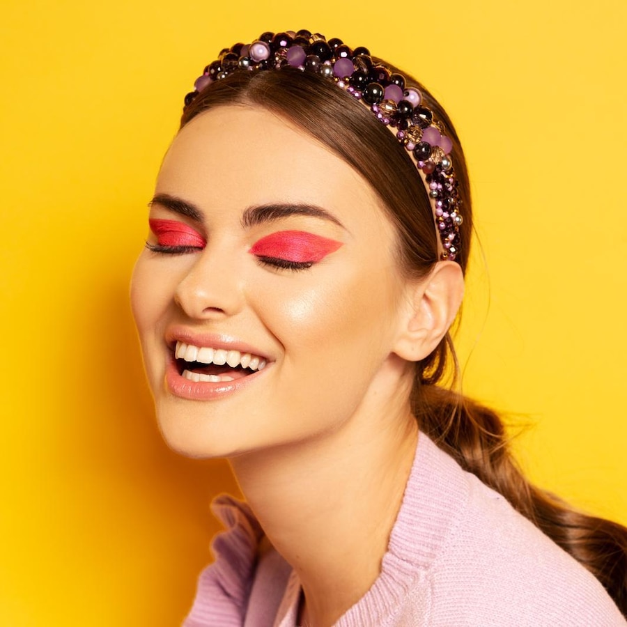 Republika Jewelry Purple Swan Opaski do włosów 1 ct