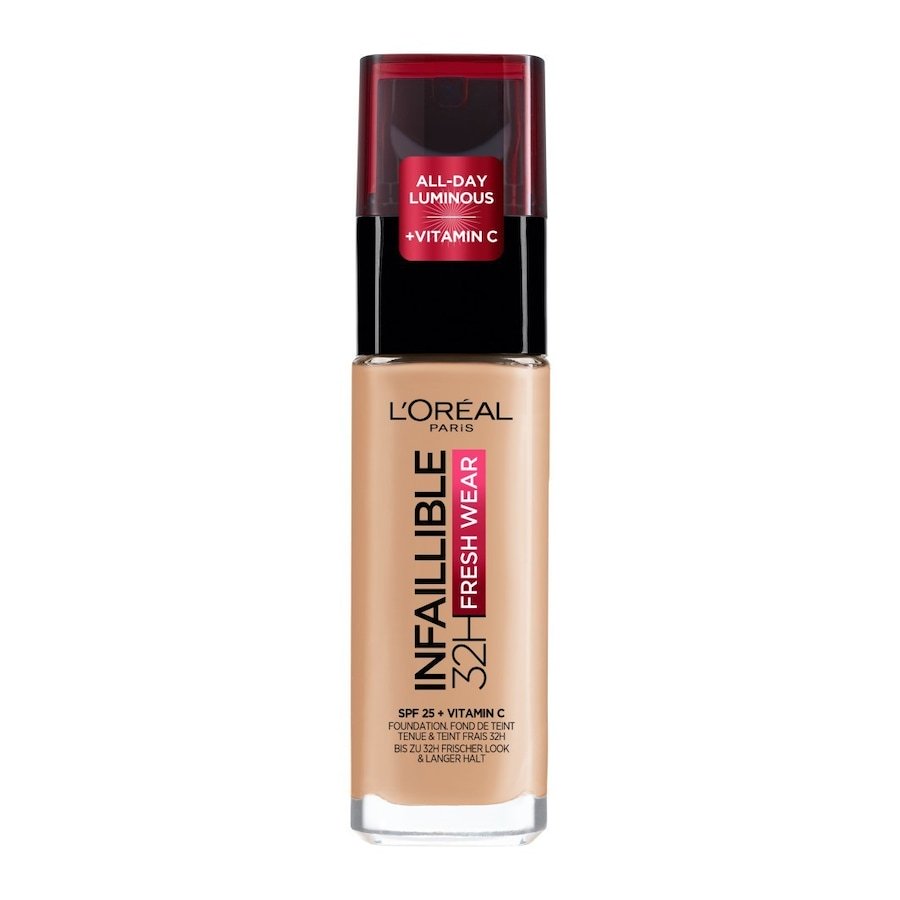 L’Oréal Paris L'Oreal Paris Infaillible 32 H Fresh Wear Długotrwały Podkład 120 Podkłady 30 ml 200 - GOLDEN SAND