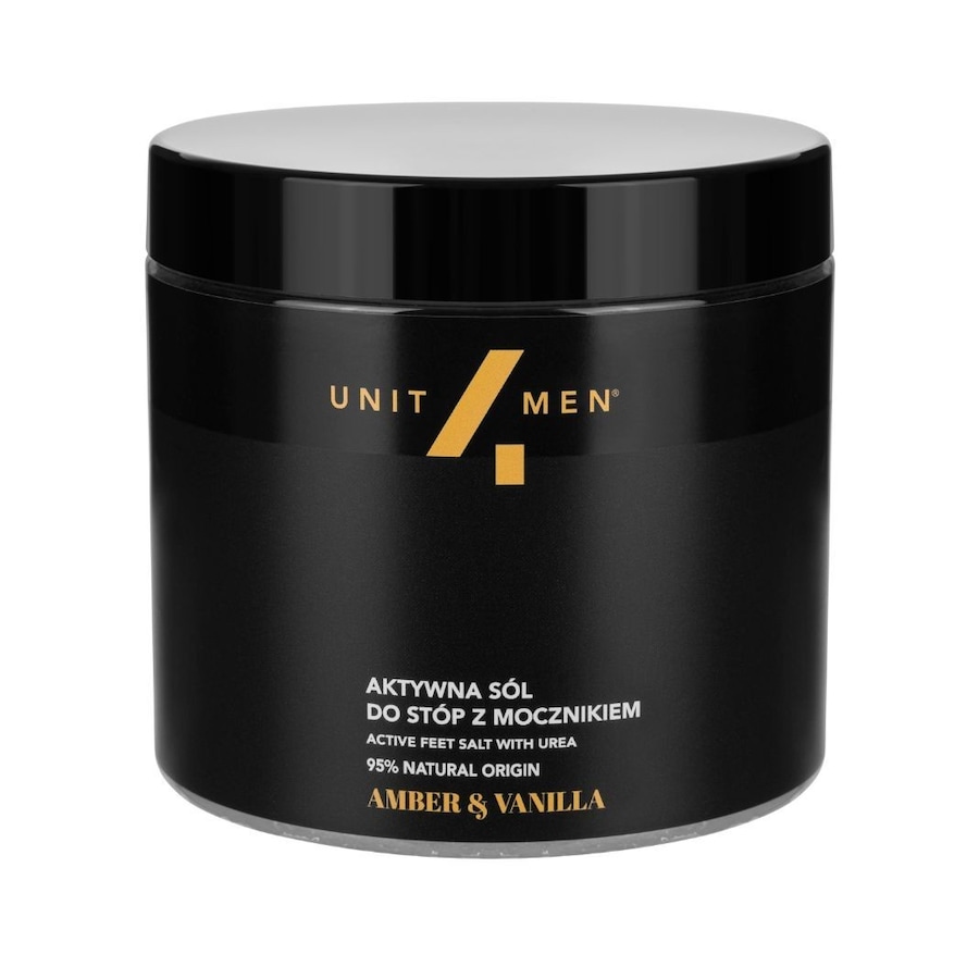 Unit4Men Aktywna sól do stóp z mocznikiem Karty podarunkowe 700 g Męskie