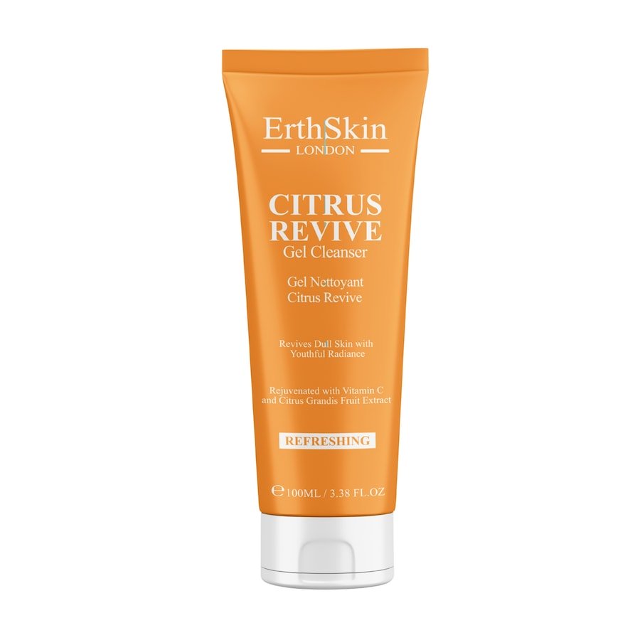 ErthSkin London Żel oczyszczający Citrus Revive Żele do mycia twarzy 100 ml Damski