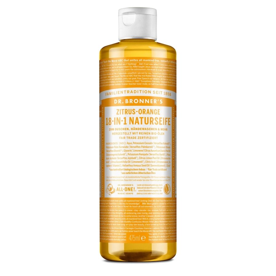 Dr. Bronner's Citrus-Orange 18-in-1 Natural Soap Mydła 475 ml