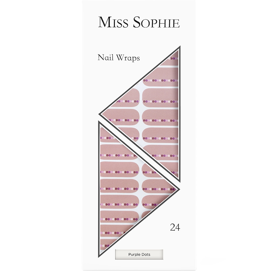 Miss Sophie's Purple Dots Stylizacja paznokci 1 ct 1 szt.