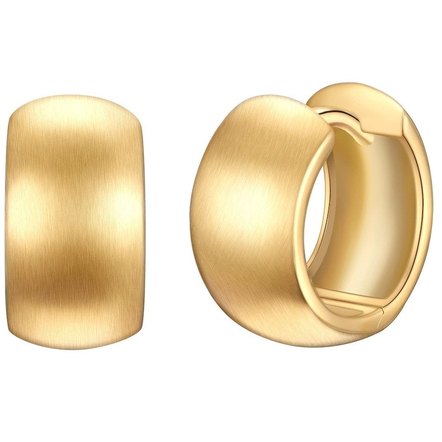 Rafaela Donata Kolczyki z Srebro wysokiej próby w Żółte złoto Kolczyki koła 1 ct Damski