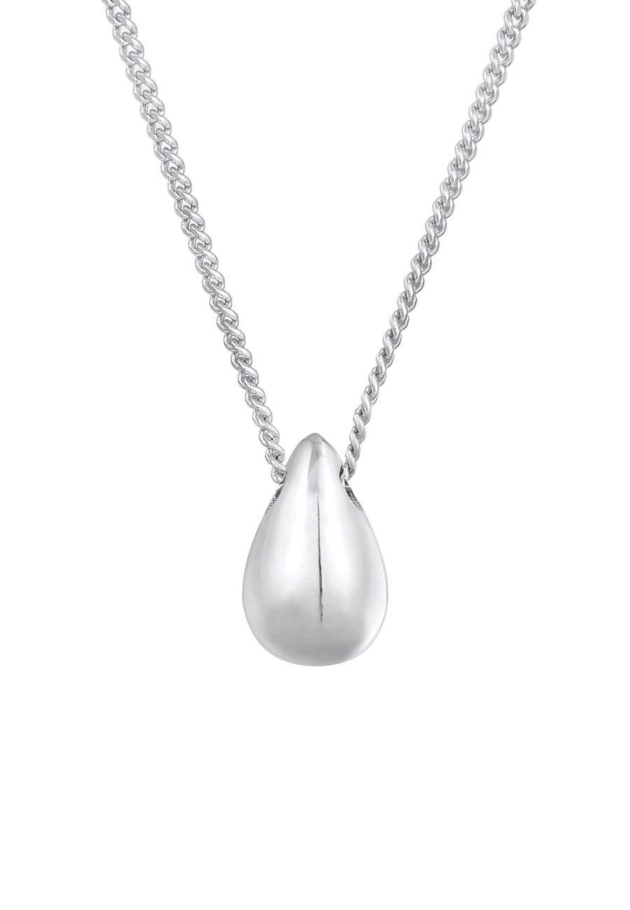 Elli Damski wisiorek kropla ponadczasowy prostoty w srebrze próby 925 Sterling Silver Naszyjniki 1 ct