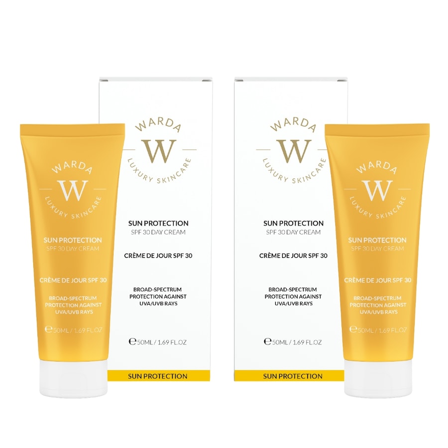 WARDA LUXURY SKINCARE Duet kremów SPF30 Ochrona przeciwsłoneczna 100 ml Damski