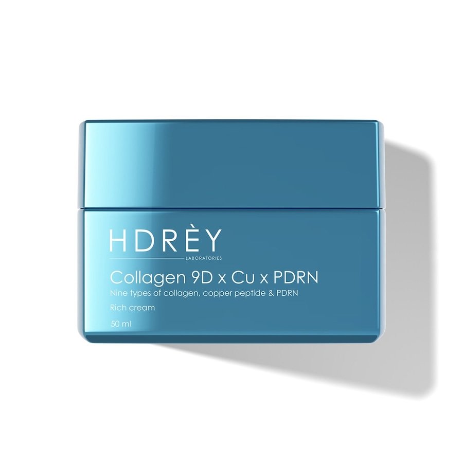 HDREY HDREY Collagen 9D x Cu x PDRN Rich cream 50 ml Kremy na noc
