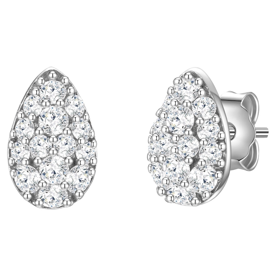 Glanzstücke München Kolczyki Łezka z Srebro wysokiej próby w Srebrny 1 ct Damski