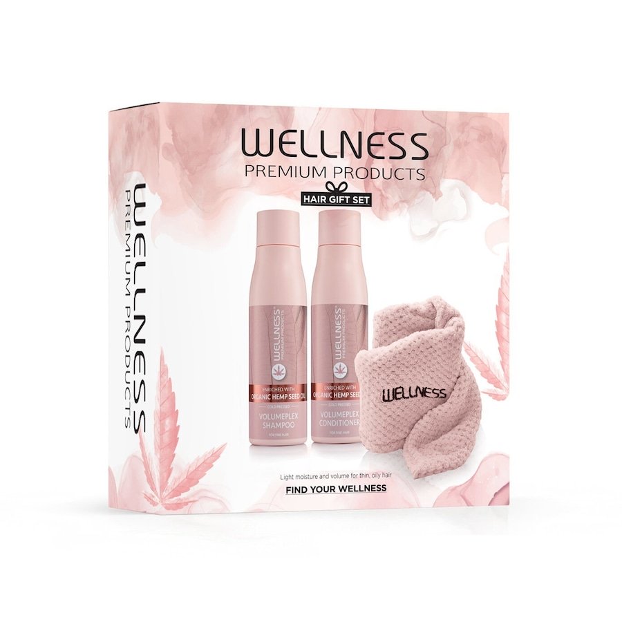 Wellness VolumePlex (szampon, odżywka, turban) Zestawy do pielęgnacji włosów 1 ct
