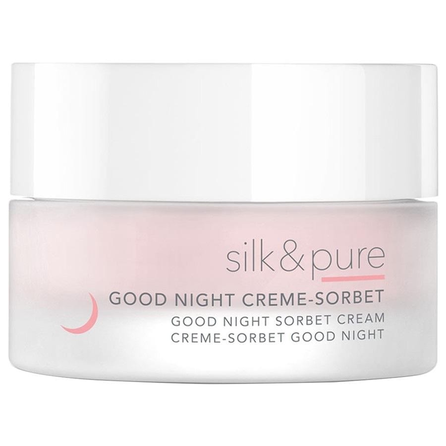 Charlotte Meentzen Silk & Pure Good Night Creme-Sorbet Kremy na noc 50 ml Damski