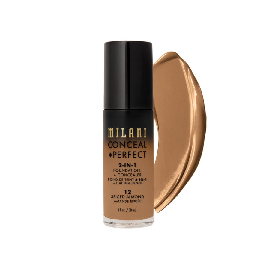 Milani Conceal + Perfect 2-in-1 Foundation + Concealer Podkłady 30 ml SPICED ALMOND