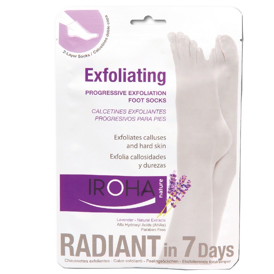 Iroha Skarpetki złuszczające Nature Akcesoria do stóp 1 ct