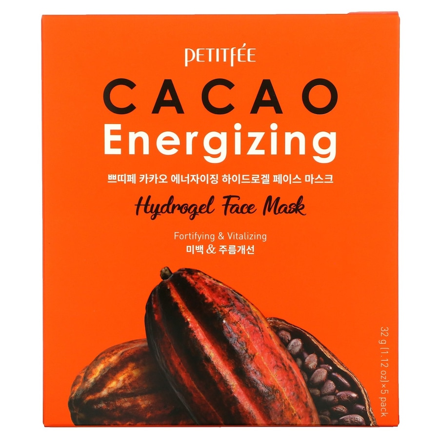 Petitfee Cacao Face Mask Maseczki nawilżające 1 ct