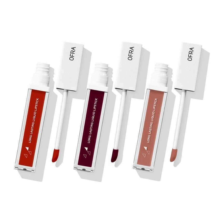 Ofra Cosmetics Lip Set Zestawy do makijażu ust 1 ct Baroque,Ruby,Vermillion (Francesca Tolot)