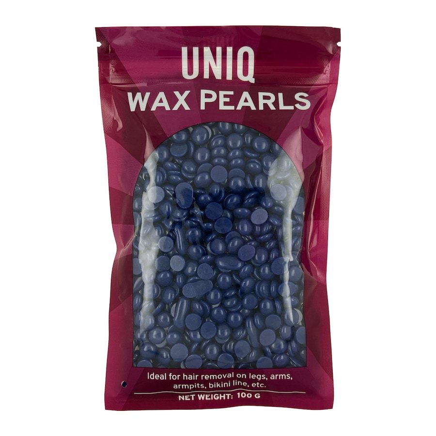UNIQ UNIQ Pearl Wax Twardy wosk perłowy 100g Golarki i depilatory Czarny
