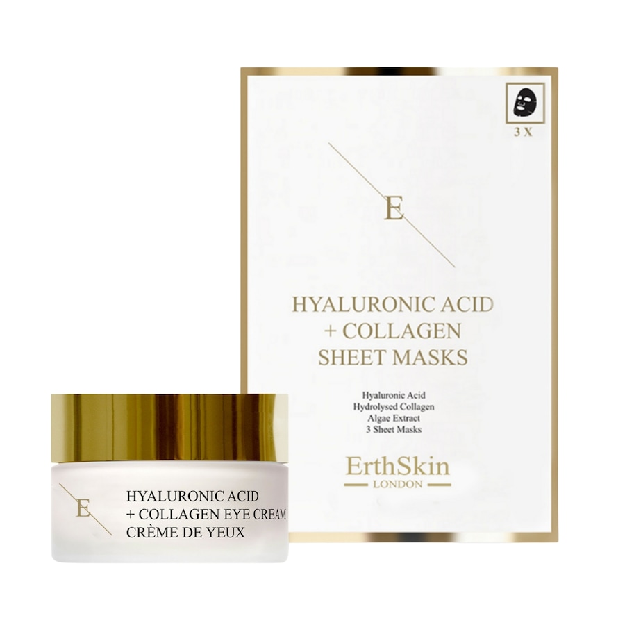 ErthSkin London Zestaw Hydra Mask + Krem pod Oczy Płatki pod oczy 1 ct Damski