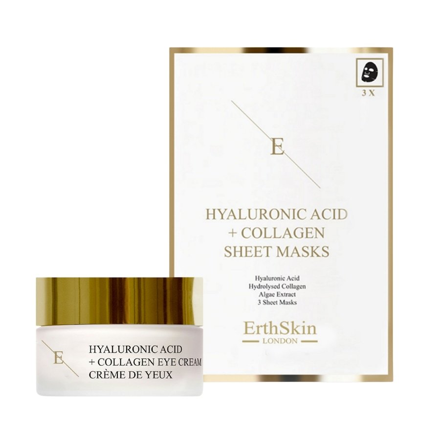 ErthSkin London Zestaw Hydra Mask + Krem pod Oczy Płatki pod oczy 1 ct Damski