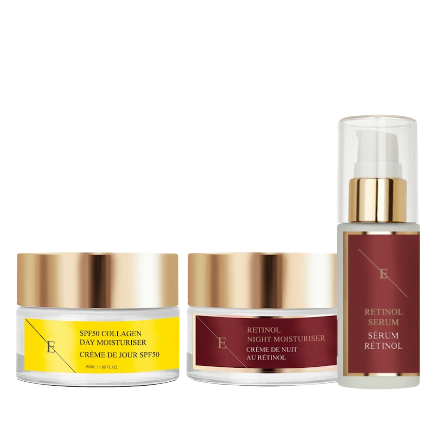 ErthSkin London Kompletny zestaw z retinolem i na co dzień Serum przeciwzmarszczkowe 1 ct Damski