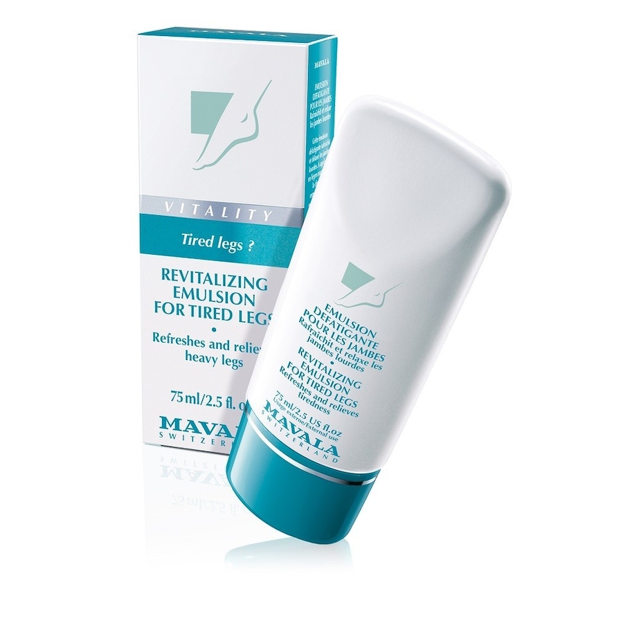 Mavala EMULSJA USUWAJĄCA OBJAWY ZMĘCZENIA NÓG Balsamy do ciała 75 ml