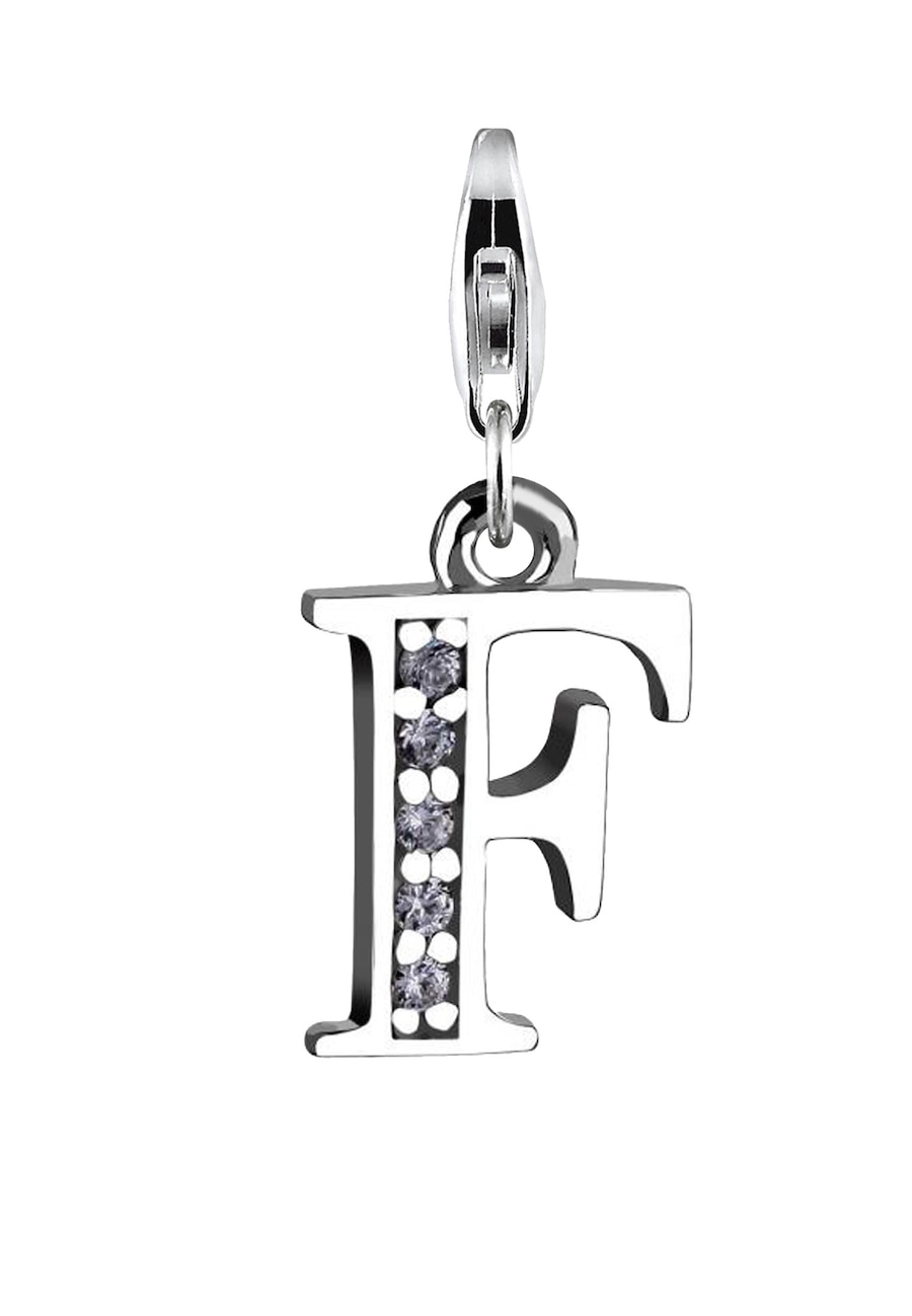 Nenalina Damski wisiorek litera R ze srebra próby 925 sterling silver Wisiorki 1 ct