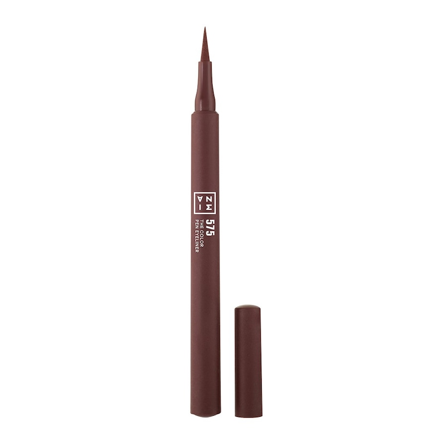 3INA The Color Pen - Kolorowy eyeliner w pisaku Eyelinery 1 ml 575 - BROWN