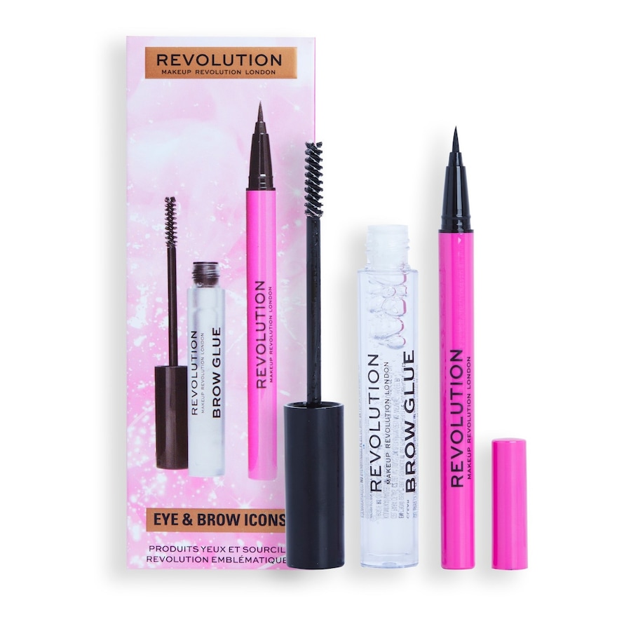 REVOLUTION Revolution Eye & Brow Icons Gift Set Paletki cieni i zestawy kosmetyków 1 ct