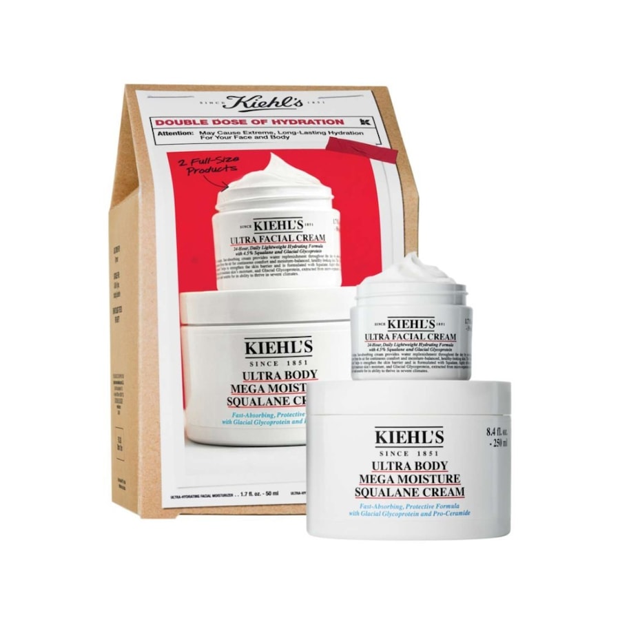 Kiehl`s Ultra Facial Kiehl’s Double Dose of Hydration, zestaw limitowany Zestawy do pielęgnacji twarzy 1 ct Damski