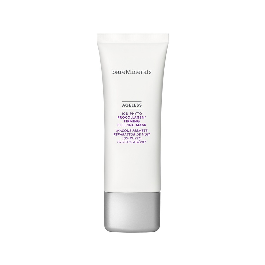 bareMinerals Ageless 10% Phyto ProCollagen Firming Sleeping Mask Maseczki rozświetlające 75 ml