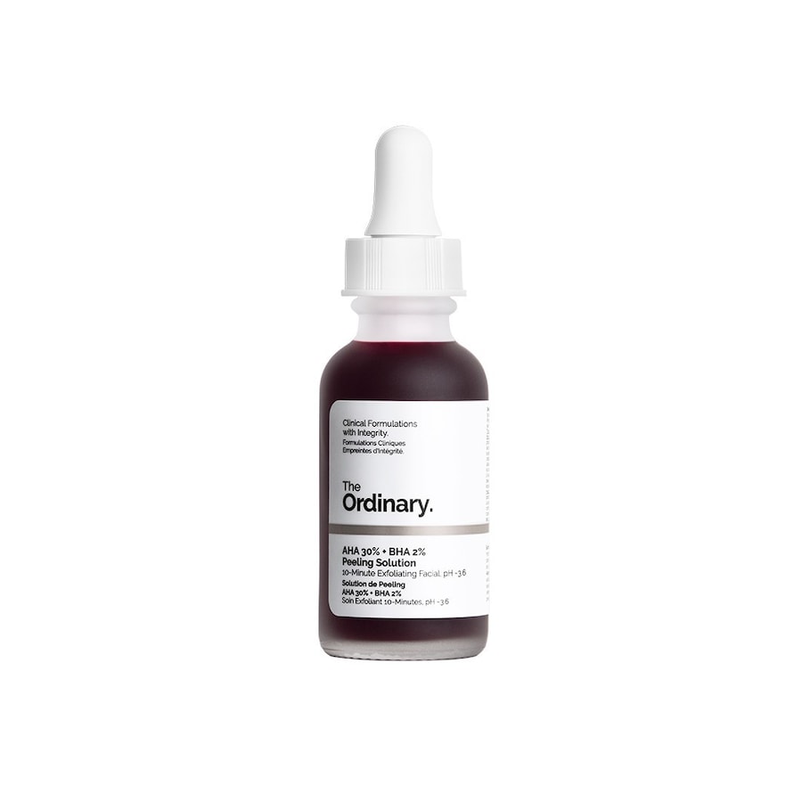 The Ordinary Kwasy bezpośrednie AHA 30% + BHA 2% Peeling Solution Peeling do twarzy 30 ml