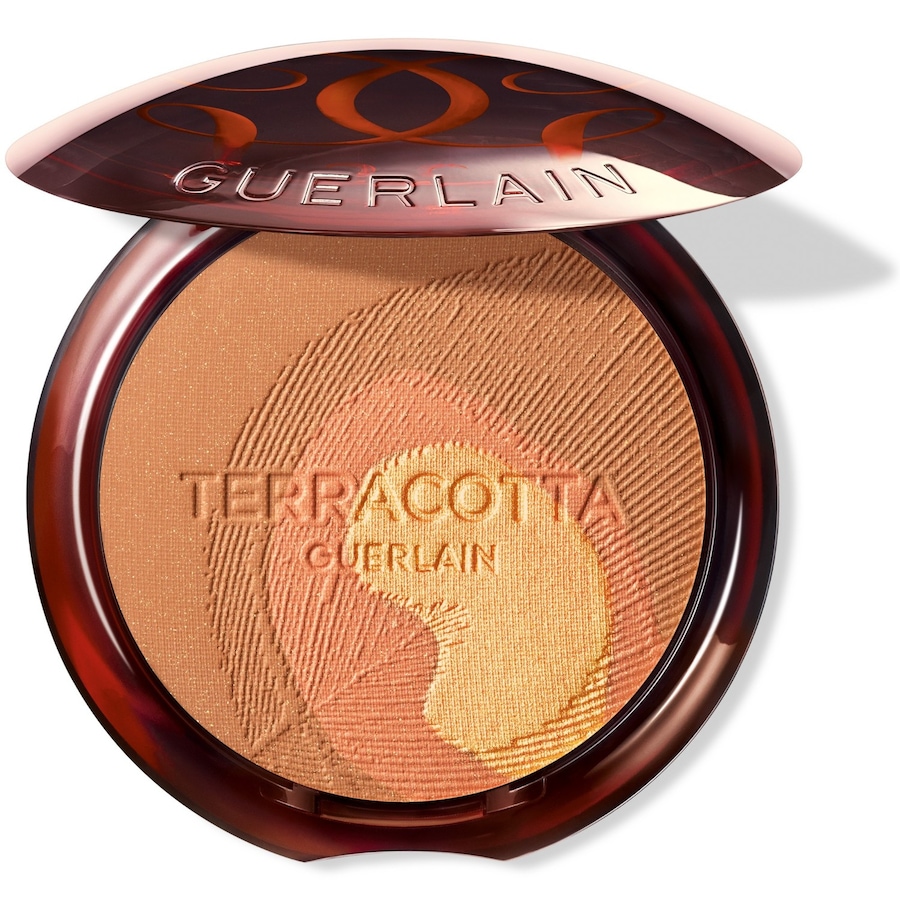 Guerlain Terracotta Peacock Puder brązujący – 96% składników pochodzenia naturalnego – Edycja limitowana Konturowanie twarzy 10 g
