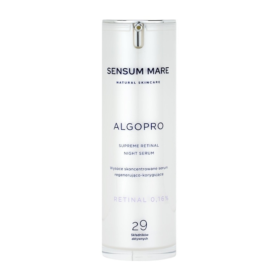 Sensum Mare ALGOPRO R Wysoce skoncentrowane serum regenerująco-korygujące z Retinalem 0,16% i kompleksem fosfo-ceramidowym - 29 składników aktywnych S