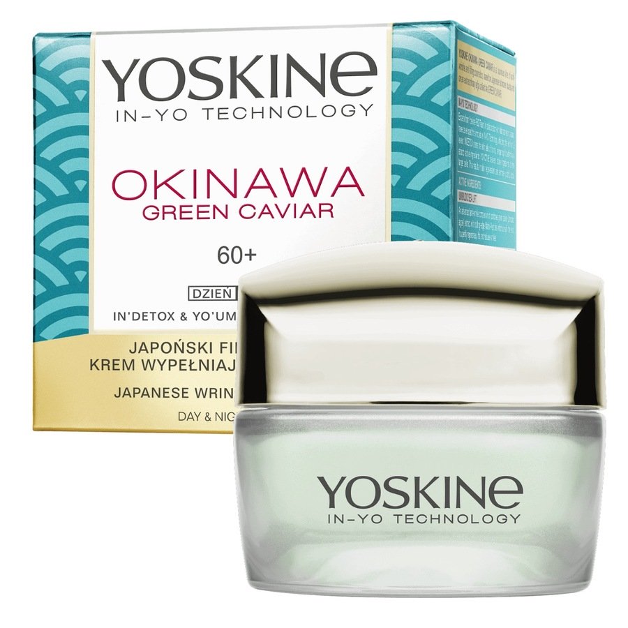 Yoskine Yoskine Okinawa Green Caviar krem na dzień i noc 60+ 50 ml Kremy do twarzy Damski