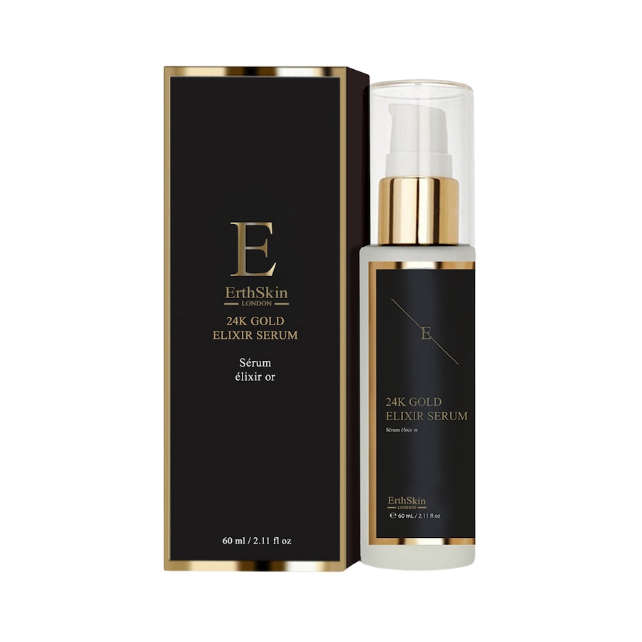 ErthSkin London Eliksir Serum Przeciwzmarszczkowe 24-karatowe złoto Serum przeciwzmarszczkowe 60 ml Damski