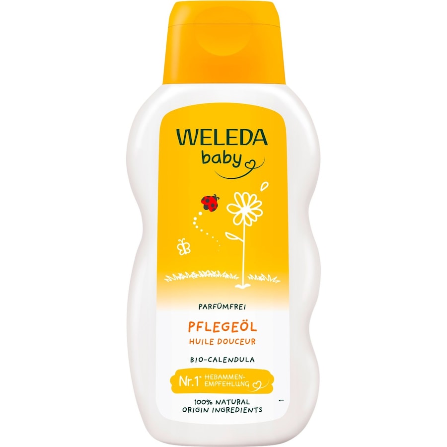 Weleda Pielęgnacja z nagietka dla dzieci Olejek bez zapachu Olejki do ciała 200 ml