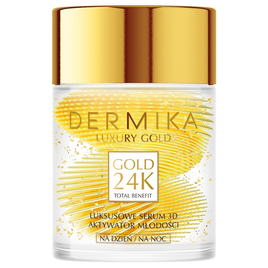 Dermika LUXURY GOLD 24K Luksusowe serum 3D AKTYWATOR MŁODOŚCI na dzień i na noc Kremy na dzień 60 g