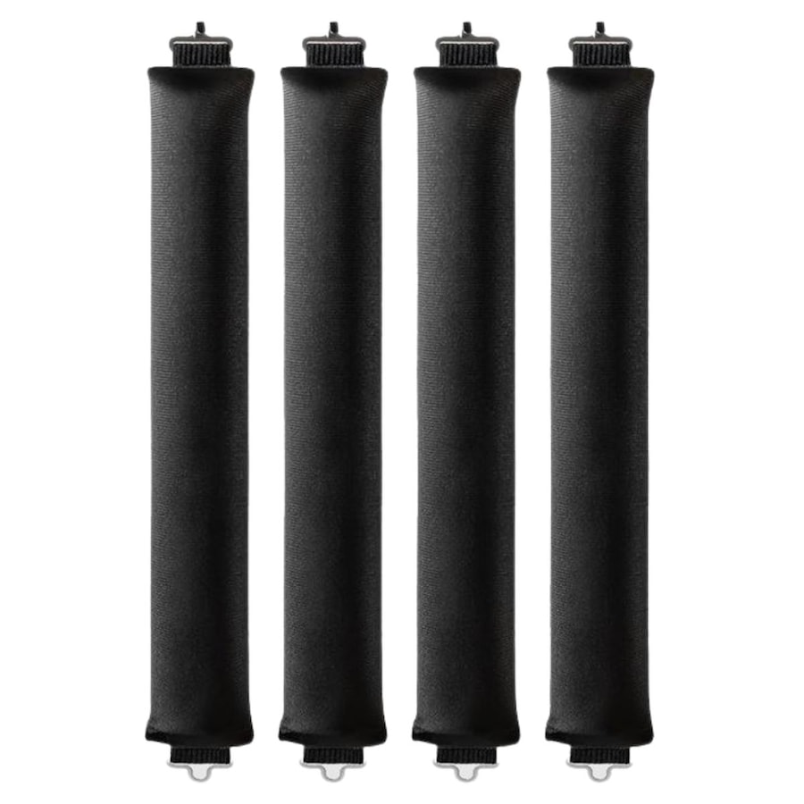 SOHO Heatless Hair Curlers Overnight Wałki do włosów 4 ct Czarny