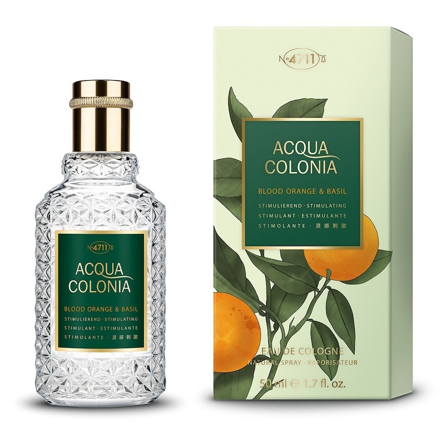 4711 Acqua Colonia Blood Orange & Basil Eau de Cologne Splash & Spray Woda kolońska 50 ml