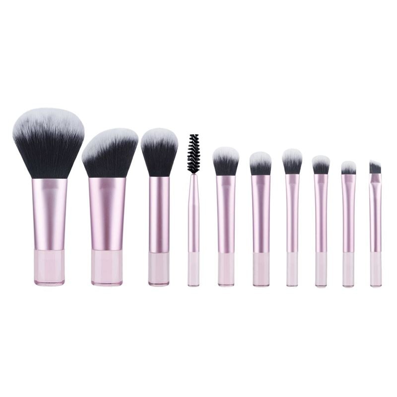 Technique Pro Petite Glow Brush Travel Set Zestawy pędzli do makijażu 10 ct Pink