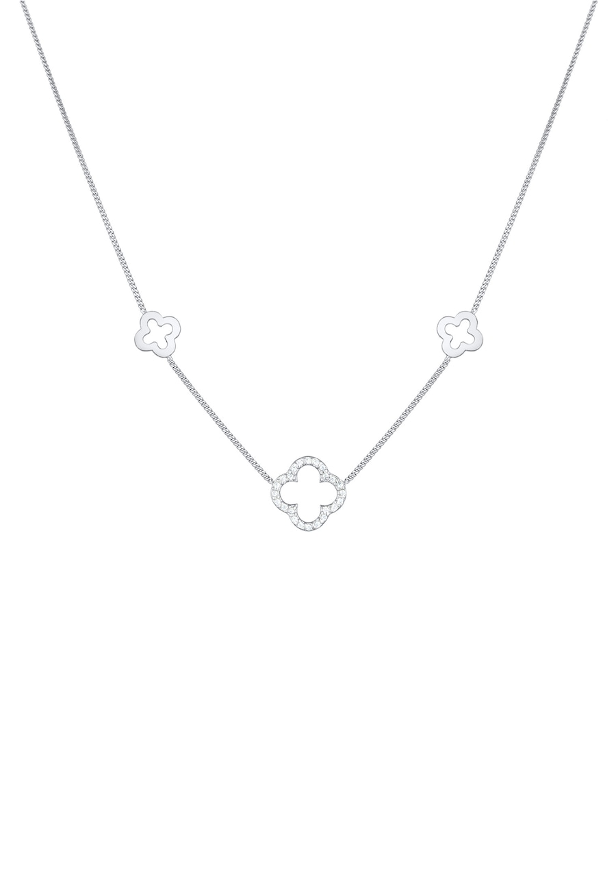 Elli Męska buźka Emoji Happy ze srebra 925 Sterling Silver Naszyjniki 1 ct Damski