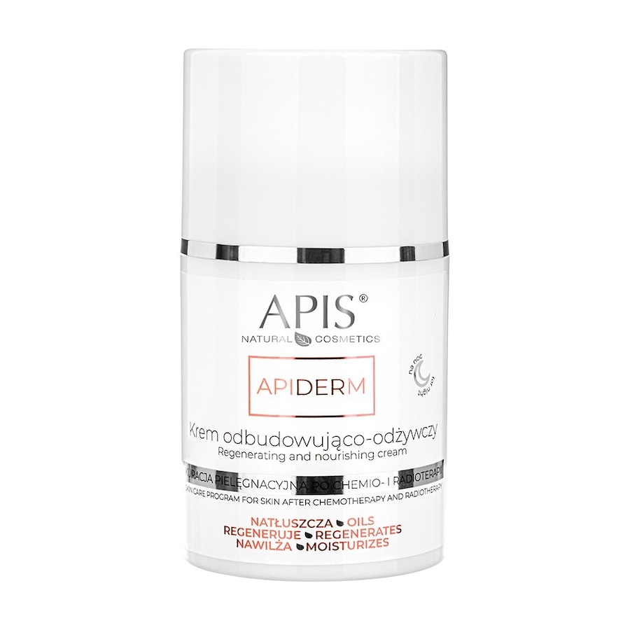 Apis APIDERM Krem odbudowująco-odżywczy na noc / 50 ml Kremy do twarzy Damski
